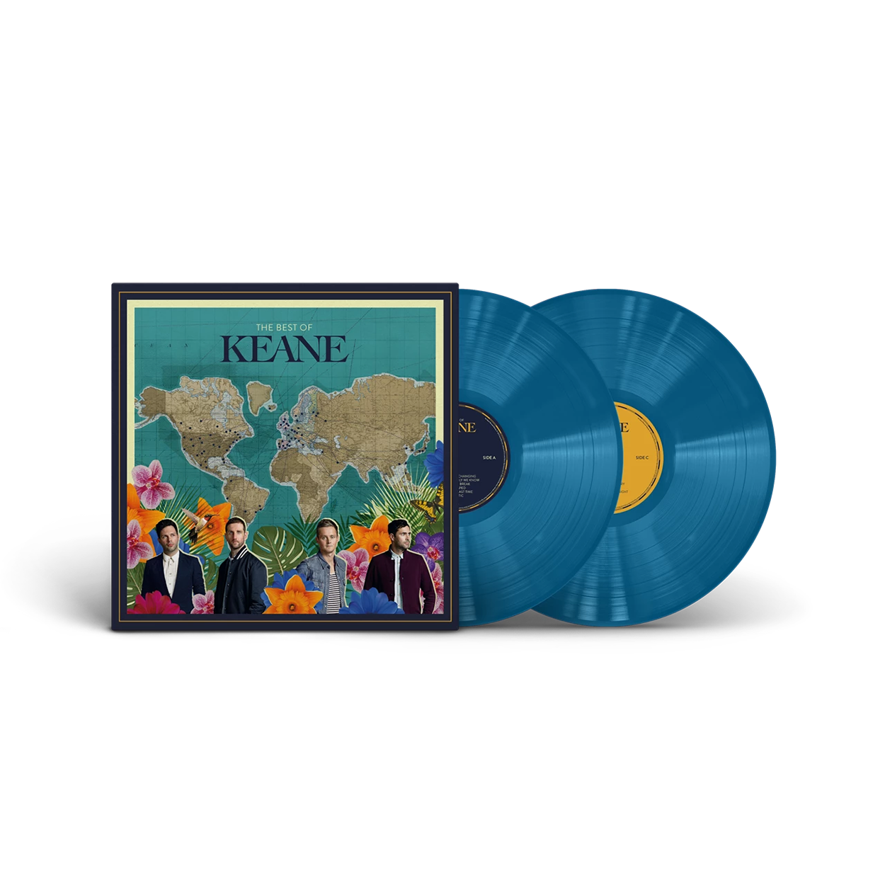 欧2LP Keane Best Of Keane 0602438169344 UMC 未開封 /00660 The Best Of Keane: Aqua Blue Vinyl 2LP - Keane
