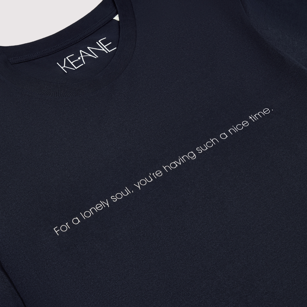 Keane - A Lonely Soul Lyric T-Shirt