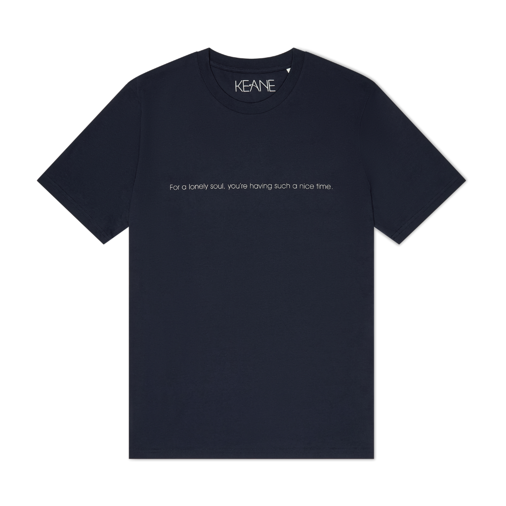 Keane - A Lonely Soul Lyric T-Shirt