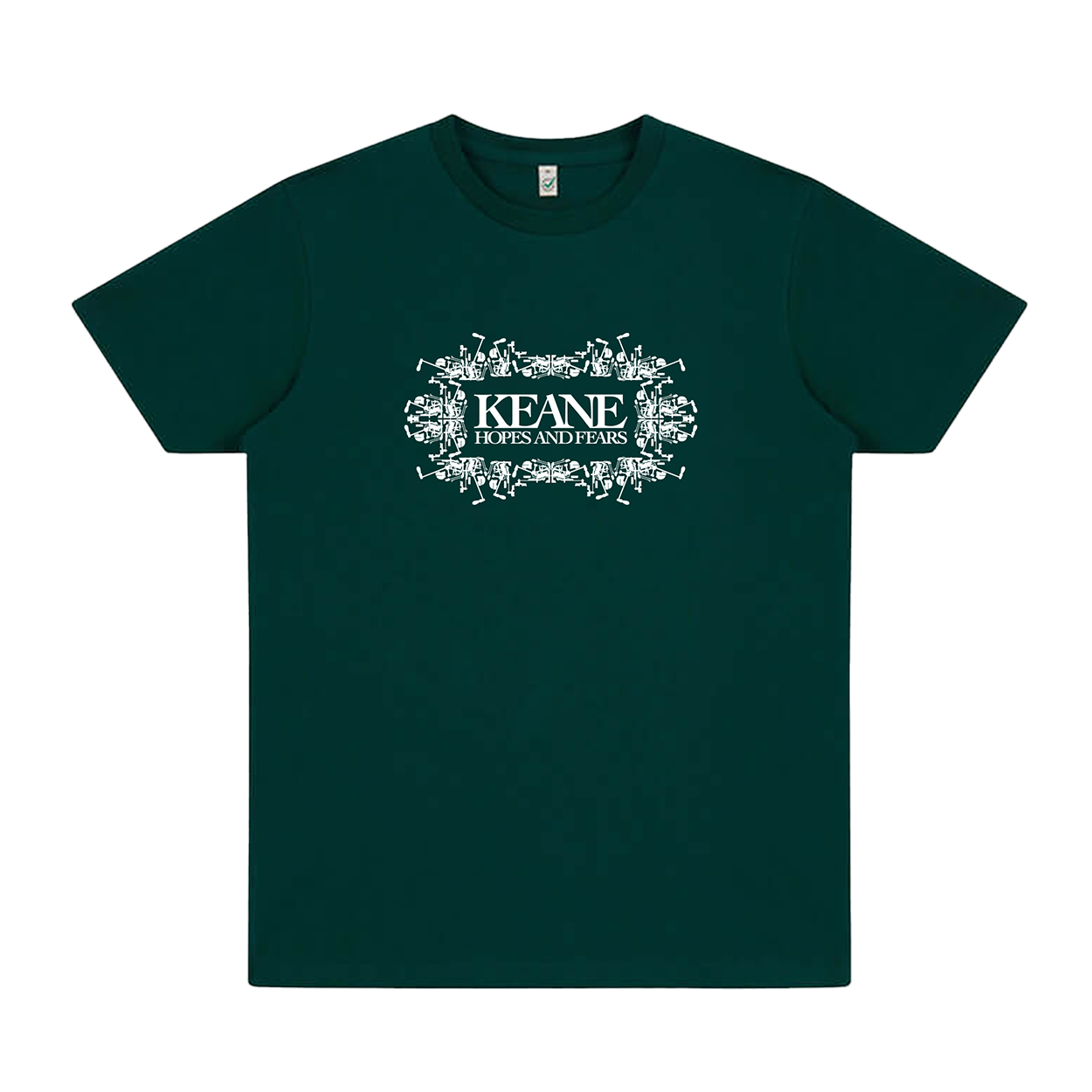 Keane - Official Hopes and Fears T-shirt (Green)