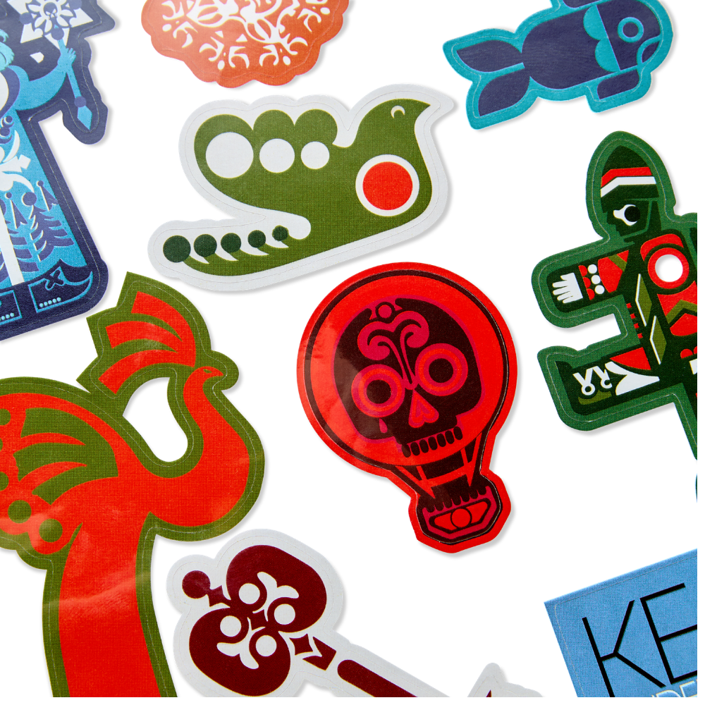 Keane - Icons of the Iron Sea Sticker Sheet