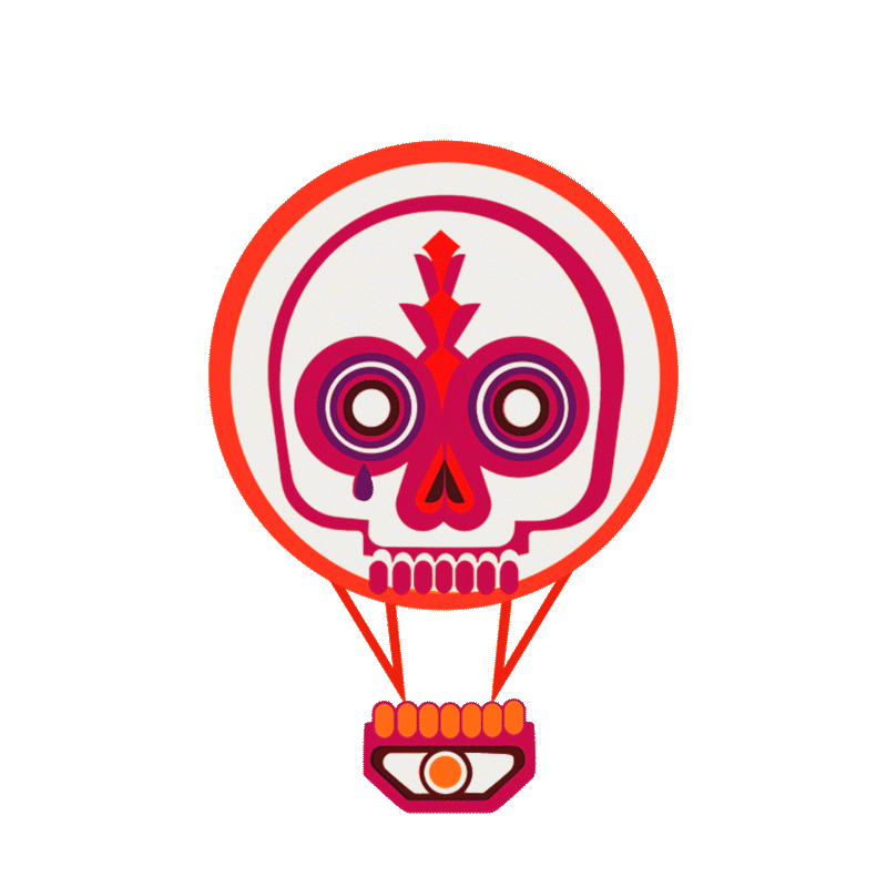 Skull Balloon
