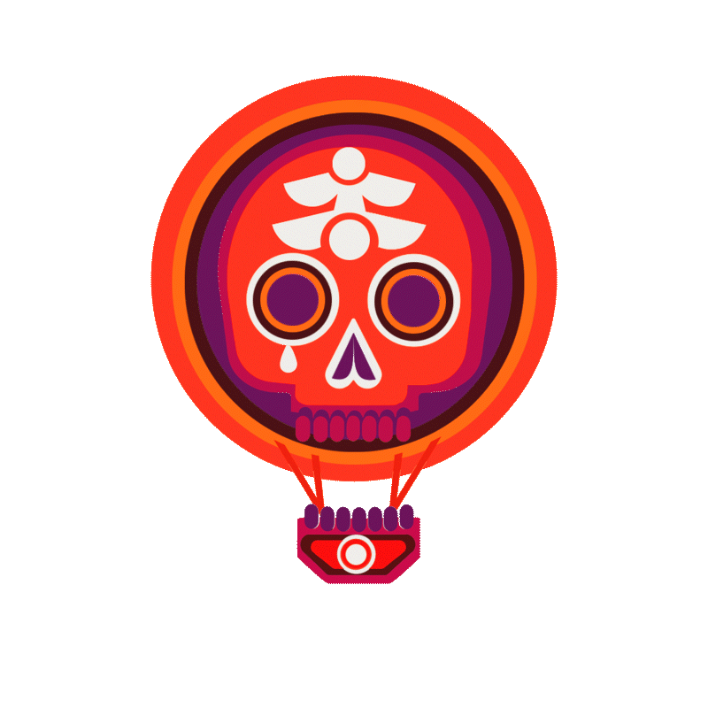 Skull Balloon