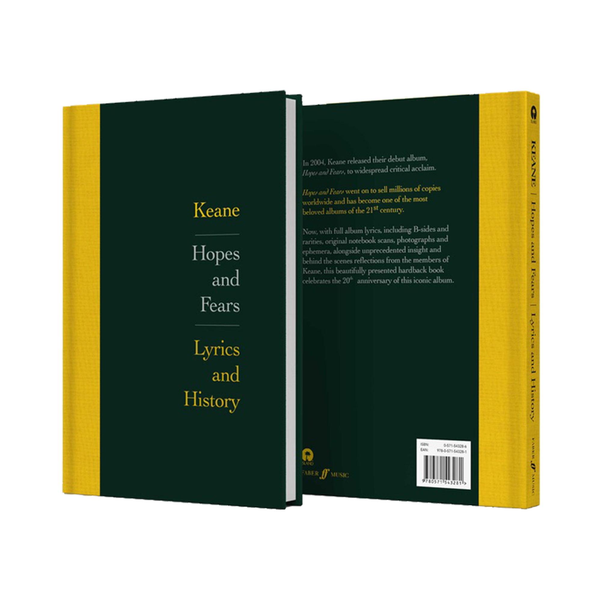 Keane - Hopes and Fears: Lyrics and History Book (Signed)