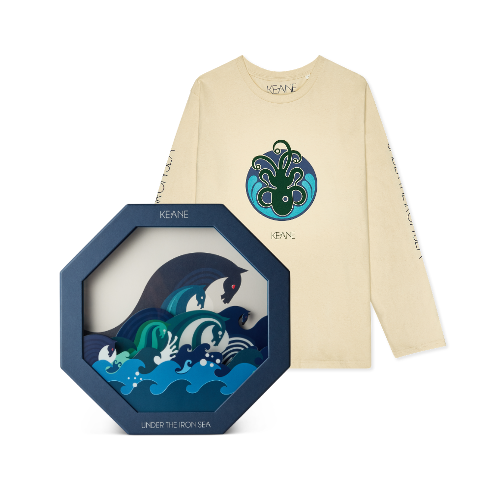 Under The Iron Sea: Super Deluxe Vinyl Boxset + Octopus Long Sleeve T-Shirt